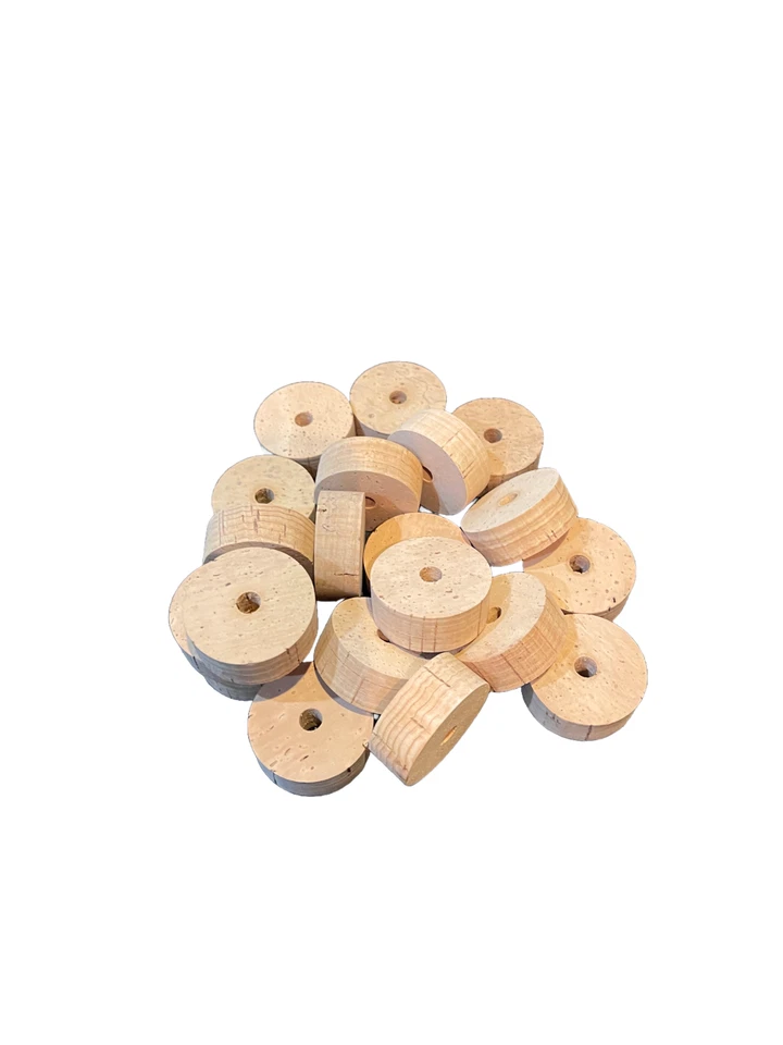 Anillos de Corcho para Construcción de Varilla, Flor Superior Natural, Flor, Extra, A y B Foto 2 de 4