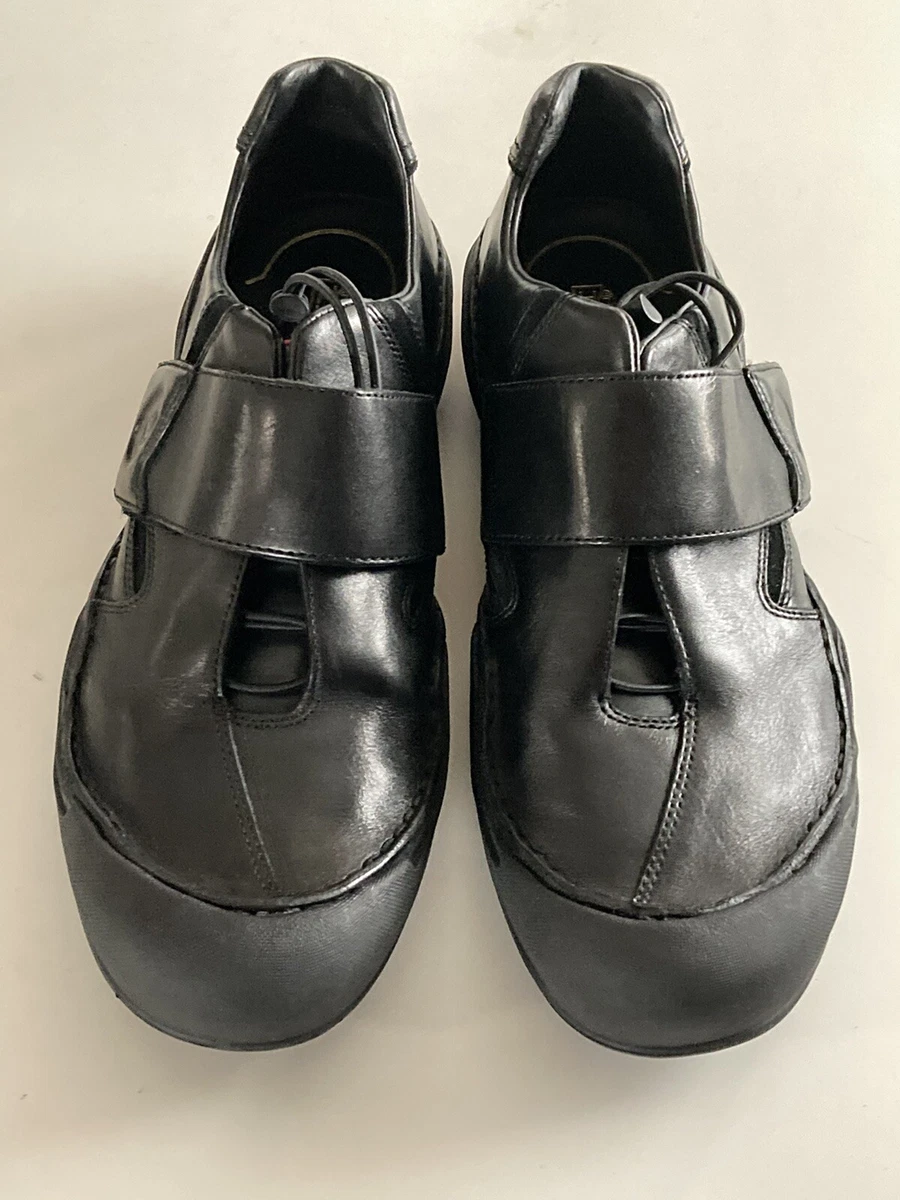 Mens rockport shoes discount with velcro straps