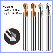 2-20mm Diameter Solid Carbide Spotting Drill 90 Degree Point - Solid Carbide