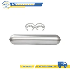 Air Tank 5 Gallon 9 Port Raw Aluminum 33" Seamless System Air Ride Suspension