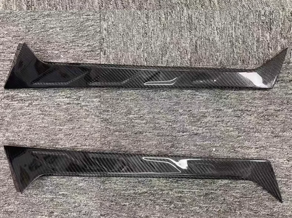 Спойлер отделка из настоящего углеродного волокна для заднего багажника крыла крыши крыши для Audi Q8 SQ8 2019-2023 годов выпуска - Изображение 4 из 4