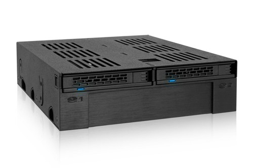 Icy Dock ExpressCage MB322SP-B Rack Mobile backplane Cage boitier de Rack Hot...