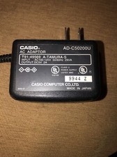 Casio AC Adapter Power Supply 5VDC 2A Model AD-C50200U