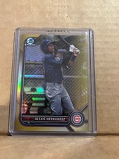 Alexis Hernandez 2022 Bowman Draft Chrome Gold Refractor /50 BDC-173