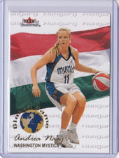 2001 Fleer WNBA Global Games #8 ANDREA NAGY WASHINGTON MYSTICS IDWN
