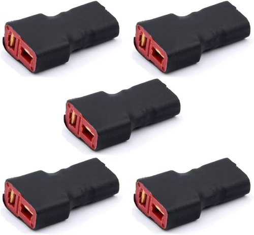 OliRC Lot De 4 Adaptateurs De Connecteur RC Tamiya Vers T-Plug Deans Mâle Femelle (C162-4