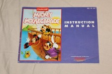 Nintendo NES Mickey Mousecapade Instruction Manual ONLY