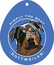 Rottweiler Sticker 4x4"