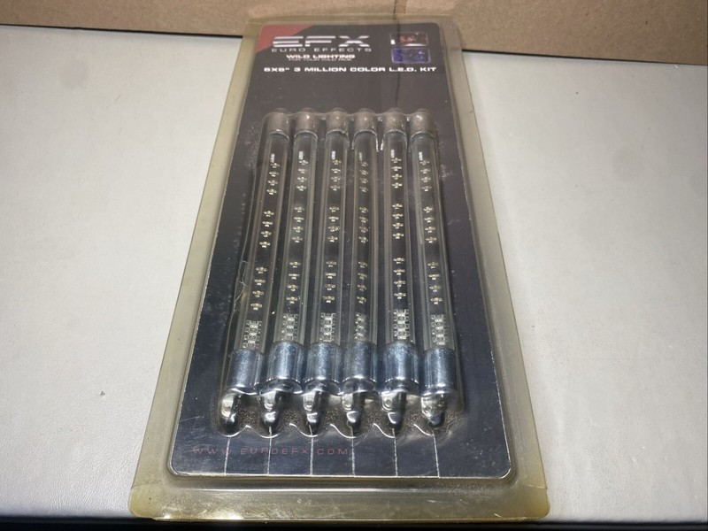 EFX Euro Effects 6x6 3 Million Color LED Kit For Cars/Motorcycles