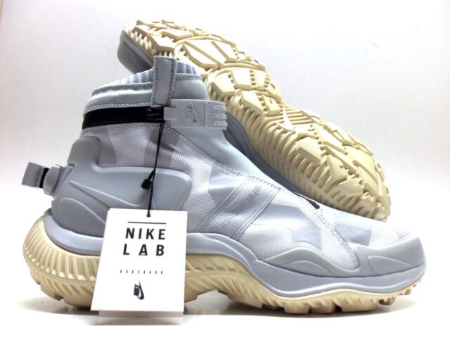 nike gaiter boot gyakusou white pure platinum