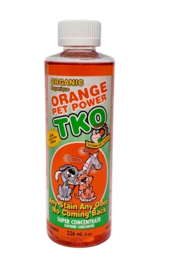 Pet Power by Orange TKO Concentrated Cleaner Stain Remover & Deodorizer