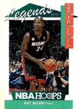 2018-19 Hoops #LEG-5 Ray Allen Legends of the Ball