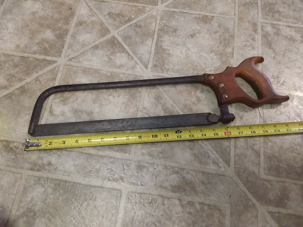 Vintage Henry Disston & Sons 15 Cast Steel Warranted Meat