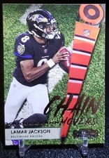 2021 Panini Contenders Chain Movers Lamar Jackson Baltimore Ravens #CM-LJA