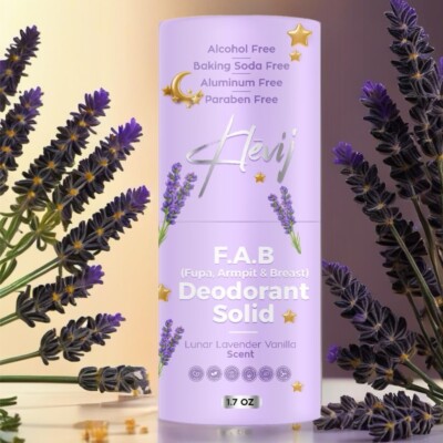 Klevij All Natural F.A.B. Deodorant Lunar Lavender Scent | 1.7 oz