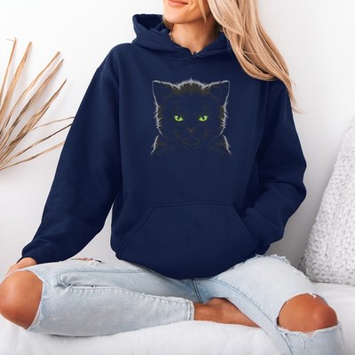Meine Katze ist meine beste Freundin Damen Hoodie Katze Katze Haustierliebhaber Geschenk für sie