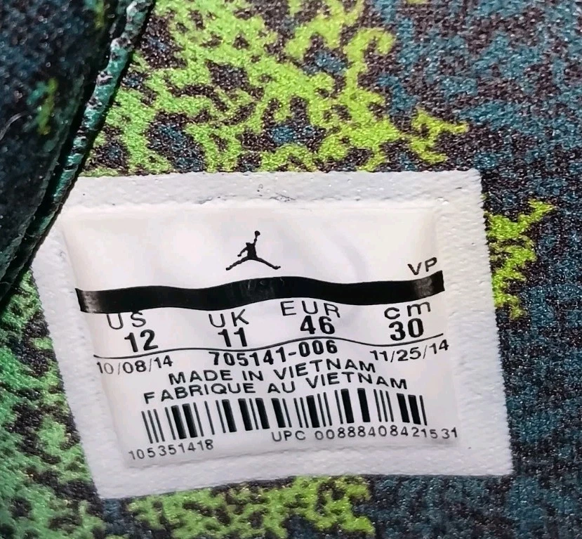 Zapatos Jordan Illusion Hombre Multicolor Talla 12 705141-006 Foto 2 de 4