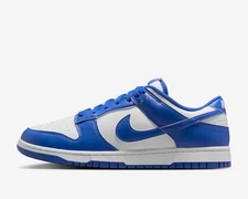 Nike Dunk Low Retro Kentucky Shoes White Hyper Royal Blue Mens Size 9 HF5441-112