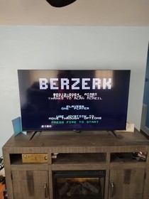 Atari 7800 Game Berzerk Made By Deep Silver, VGC