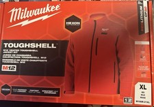 Milwaukee M100R-21XL M12 Heated ToughShell Jacket Red XL Kit NEW