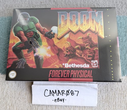 DOOM SNES Limited Run Games Collector's Edition 1 of 666 Bethesda