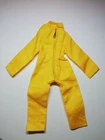 yellow jumpsuit Vintage 1975 original, Gi joe, action man,  geyperman new