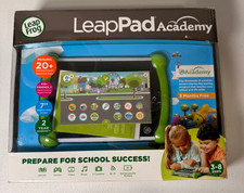 LeapPad Acadamy Tablet - Green By LeapFrog damaged box 