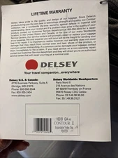 Delsey Expandable Trolley Tote #16519 GA Contour II Pewter