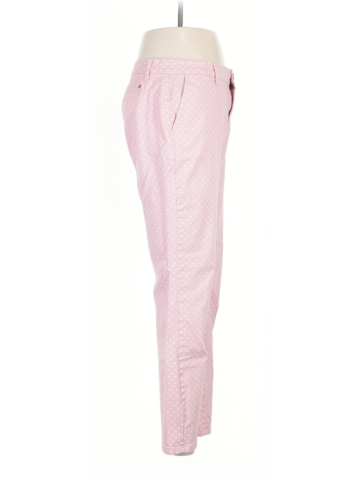 Tommy Hilfiger Women Pink Casual Pants 8 thumbnail 3