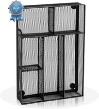 Desk Drawer Organizer, Office Drawer Divider Organizer Tray with 6 Compartments,