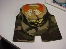 unused 1980s Original Panama Jack Painters Hat FLAPS Youth Size Fits All defect