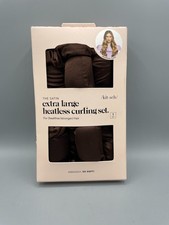 Kitsch Satin Extra Large Heatless Curling Set Chocolate New