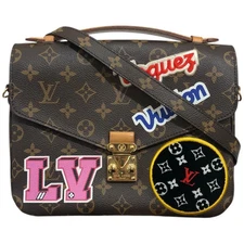 LOUIS VUITTON Pochette Metis MM M43991 Brown Monogram  #1996