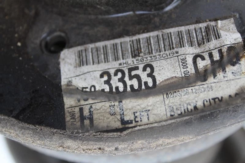 1998 BUICK LESABRE LEFT DRIVER SIDE FRONT STRUT SPRING 1503353 - Image 3 of 4