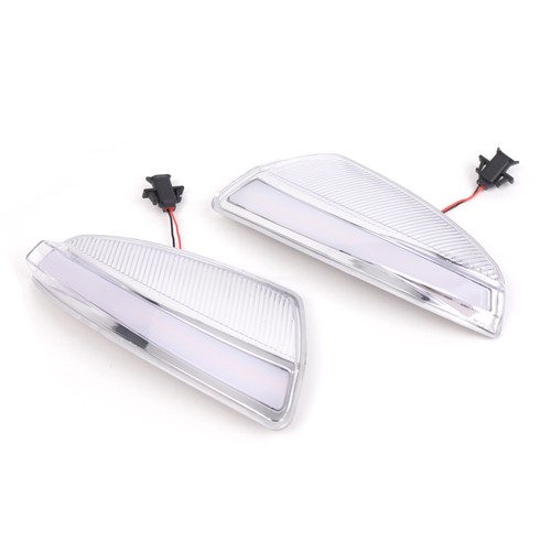 2 pezzi specchietto retrovisore porta segnale di svolta luce ambra per Mercedes W204 C250 C300 C350 C63 - Foto 8 di 10