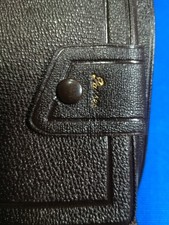 Vintage Brown Bi-Fold Morocco Leather Wallet