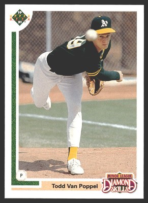 Todd Van Poppel #12F 1991 Upper Deck Final Edition Oakland Athletics