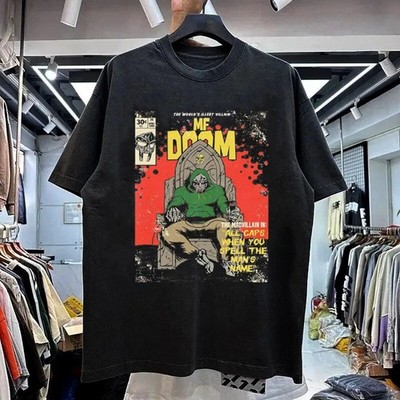 MF Doom All Caps When You Spell Classic Style Black Unisex Shirt S-5XL KH16642