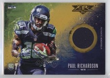 2014 Topps Fire Relics Gold 31/50 Paul Richardson #FR-PR 2r7