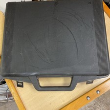 BLACK CASE WITH FOAM INSIDE