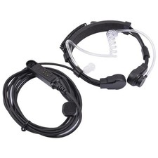 Acoustic Tube Throat Vibration Mic Headset for Baofeng UV-9R Plus BF-9700 BF-A58