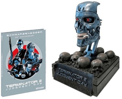 TERMINATOR 2 - Limited Endo Skull Edition / 4K UHD + 2 x Blu-ray / NEU & OVP