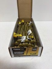Hillman 48899 Steel Power Pro Coarse Hex Lag Screw 516 X 8 In. Pack Of 25