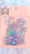 Super Mario Sticker Set 10 Large Stickers Unused Loft Rare