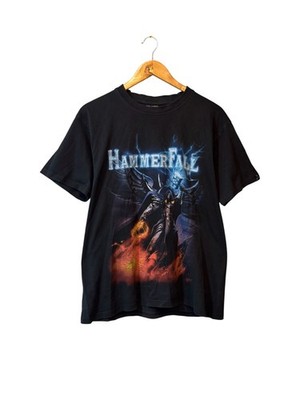Vintage Y2k Hammerfall Rebels With a Cause tshirt 