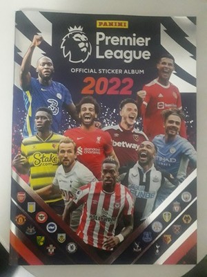 Complete Near Mint Panini EPL 2022 Football Stickers  1-636 Complete + Album