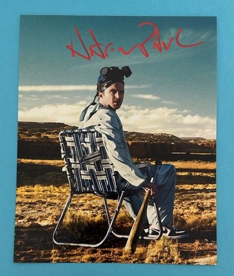 Aaron Paul  -   Breaking Bad   -  signed, original Autogramm !!!