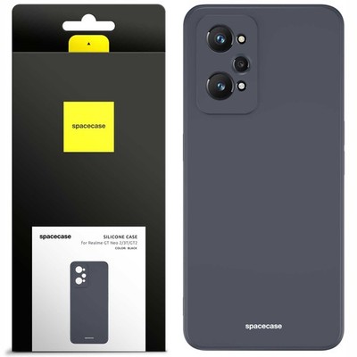 Spacecase Silikonhülle Für Realme Gt Neo 2 3T Gt2 Schwarz