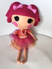 Lalaloopsy Tippy Tumblelina 2009 Doll 12" Inch Full Size Pink Hair Stars MGA 