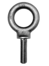 Ken Forging K2028 Threaded Machinery Eye Bolt With Shoulder, 3/4"-10, 2 in Shank